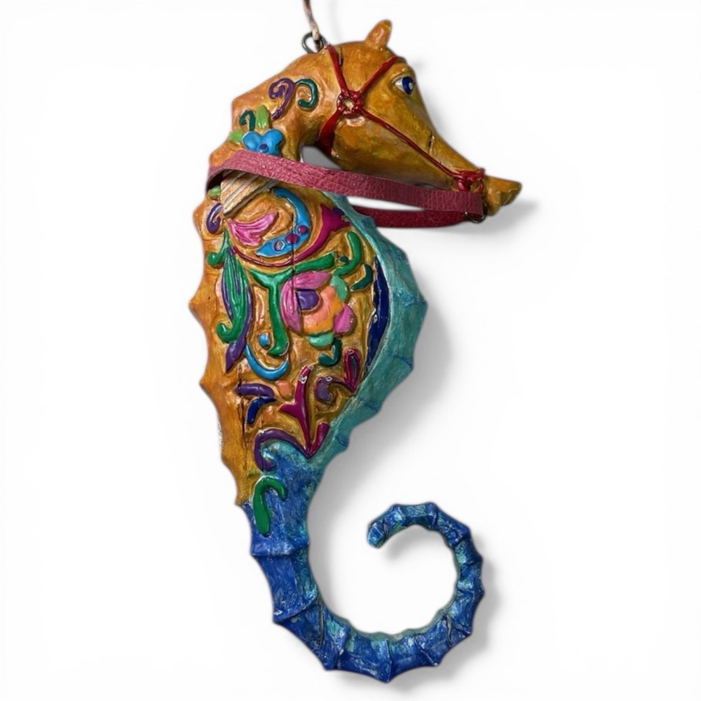 Jim Shore Heartwood Creek Graceful Prancer Seahorse *flaws